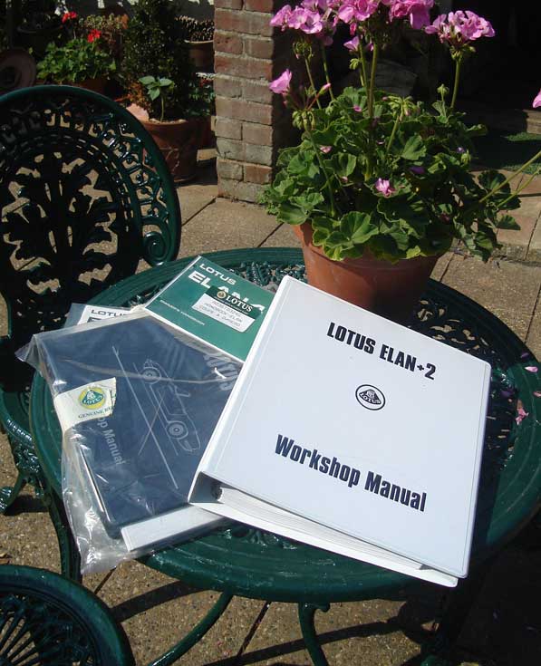 Lotus Elan Manuals